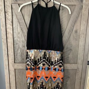 Fabrik sparkly black dress